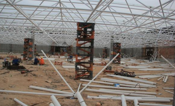 北碚盘点钢结构网架装配的步履和相关关注变乱